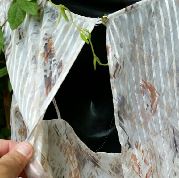 White House Black Market Frozen Geo Boho d… - Picture 5 of 6